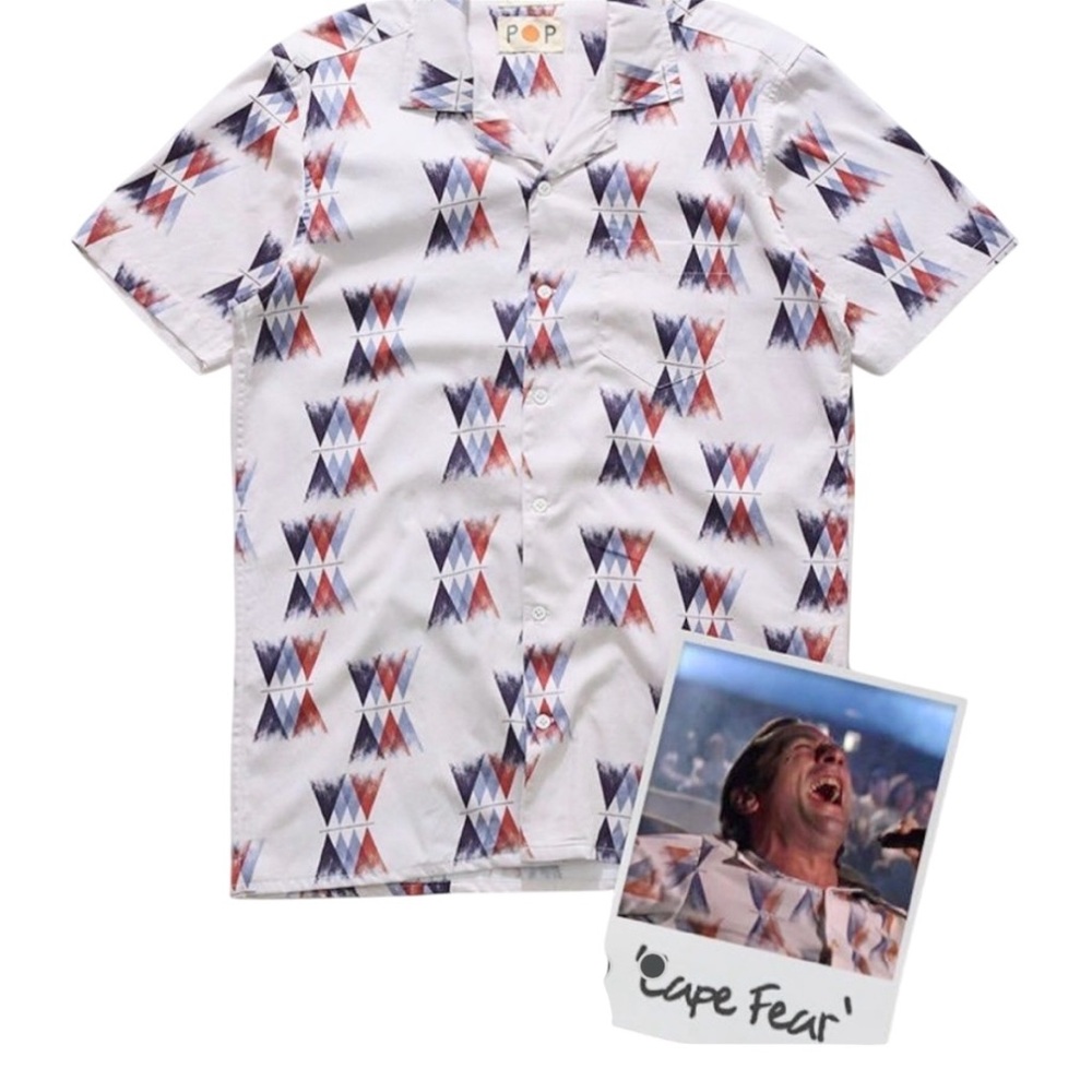 FAR AFIELD POP Cape Fear Robert De Niro Shirt Men's Short Sleeve Shirt Tops UK